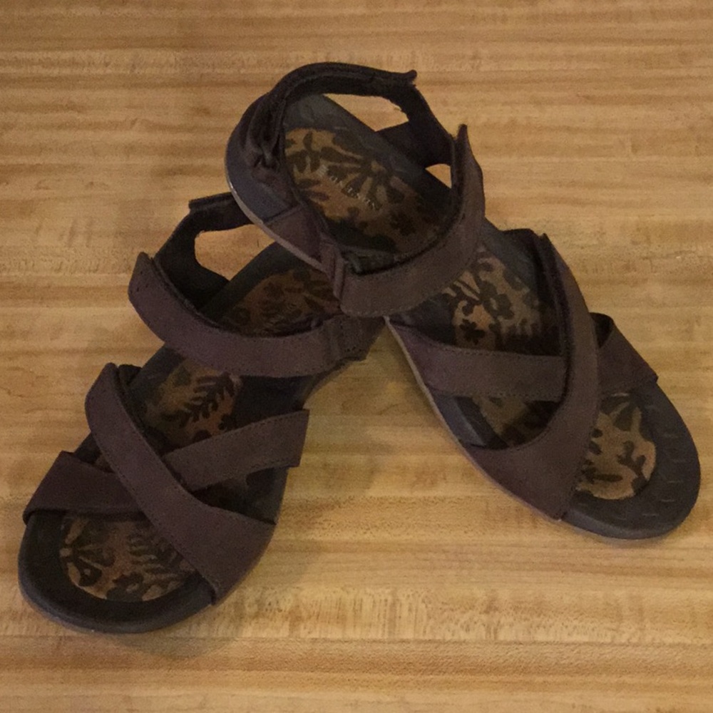 Lands' End Brown Sandals